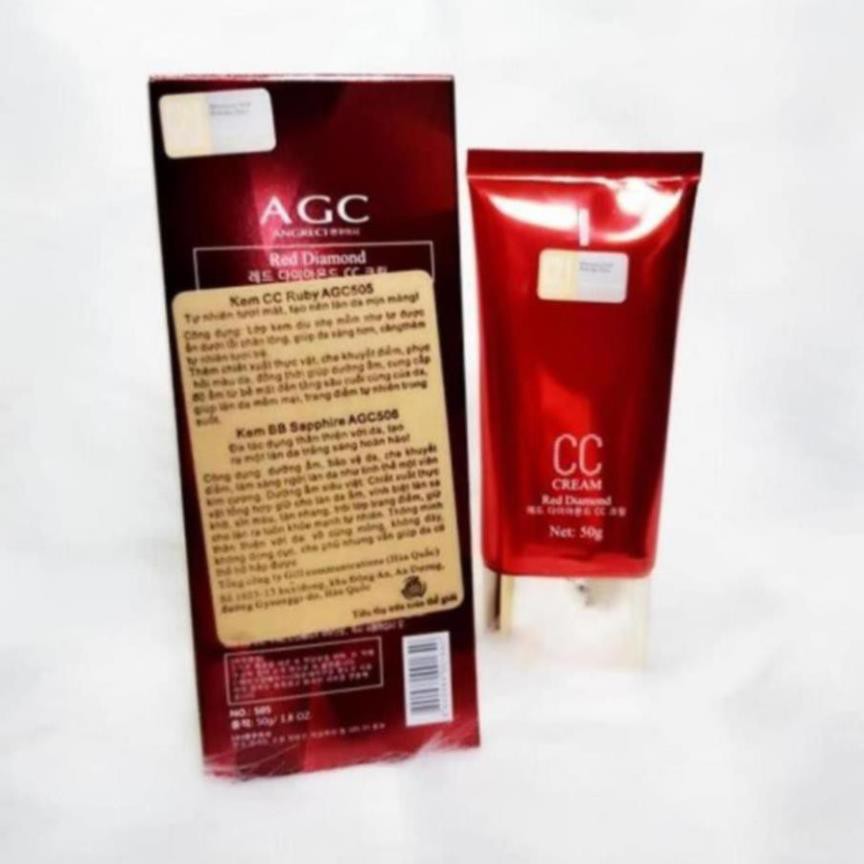 Kem nền AGC Red Diamond siêu che khuyết điểm siêu mịn