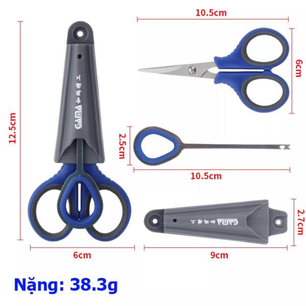 Kéo Cắt Thẻo + Gỡ Lưỡi Câu Cá Có Thể Gắn Thùng Câu Đài Vô Cùng Tiện Lợi