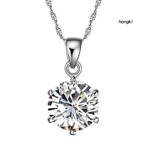 Bộ vòng cổ + Bông Tai Đính Đá Zircon Thời Trang Cho Nữ
