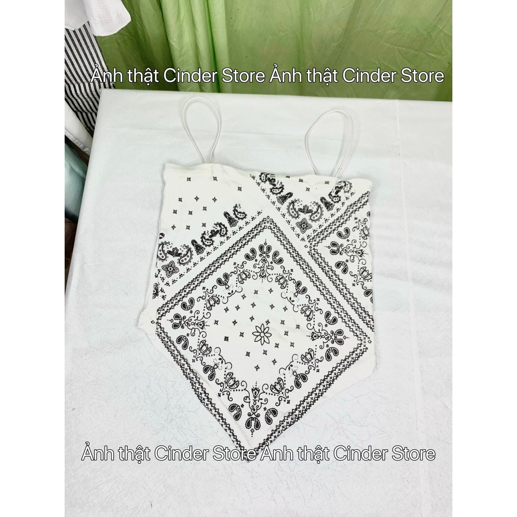YẾM Thổ Cẩm 🦋 Áo hai croptop dây nữ hotrend ống quây tăm🦋