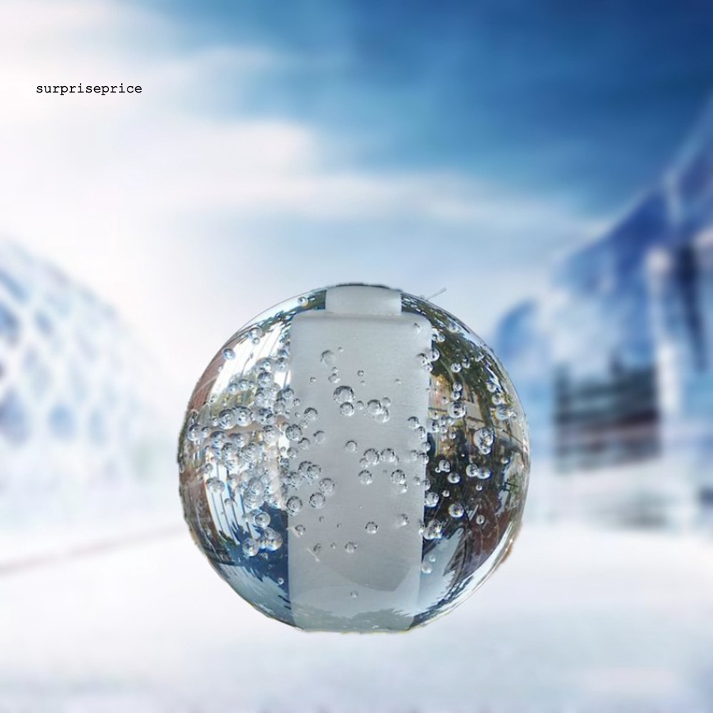 Quả cầu pha lê trong suốt dùng để trang trí