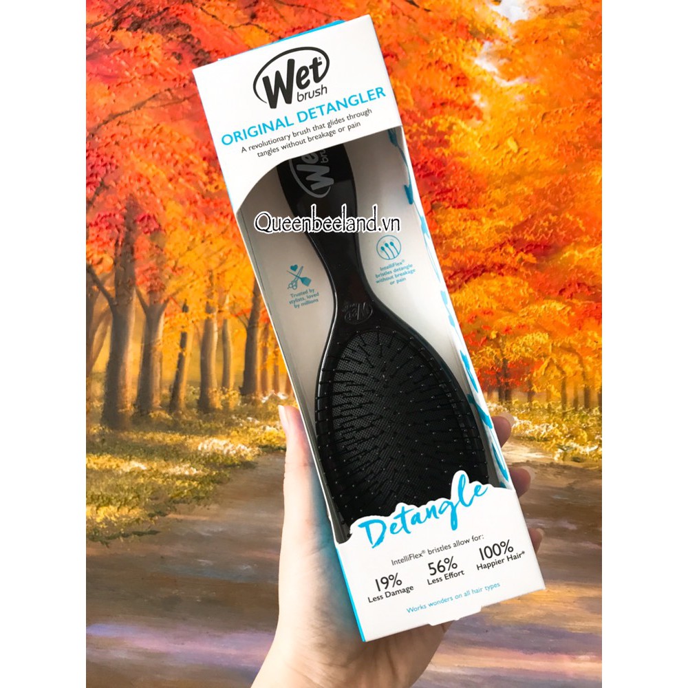  [CHÍNH HÃNG USA] LƯỢC GỠ RỐI TÓC THE WET BRUSH ORIGINAL DETANGLER BRUSH