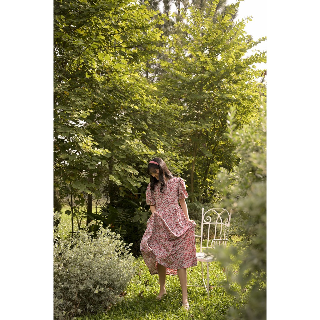 [26Studio] Đầm dài tay phồng Fanila Dress