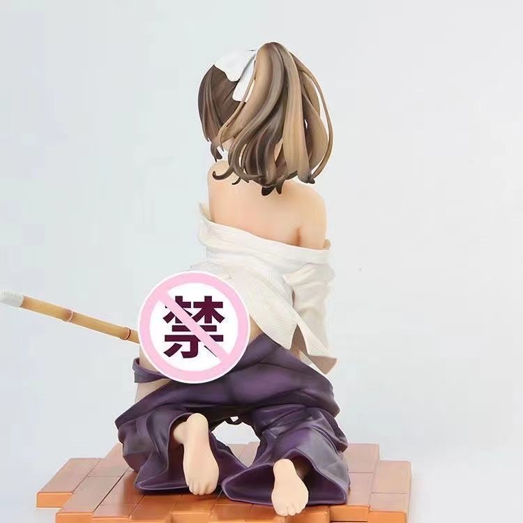 Mô Hình Nhân Vật Kendo Girl Saionji Nadeko 3d Bằng Pvc Mềm Có Thể Tháo Rời 16cm