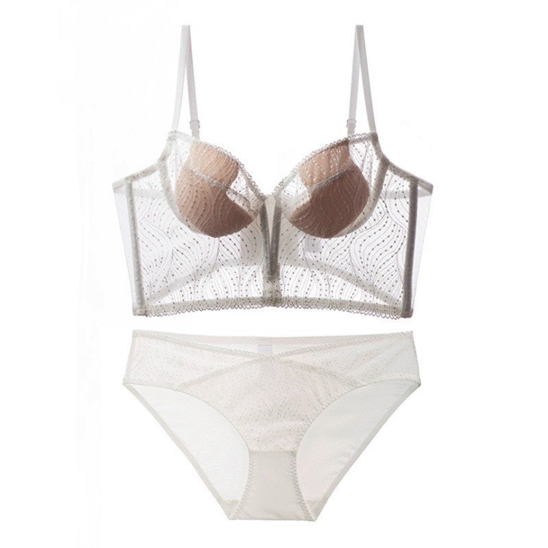 Áo bra bralette corset ren sexy có gọng đệm mỏng 7400 [MEOW Corset]