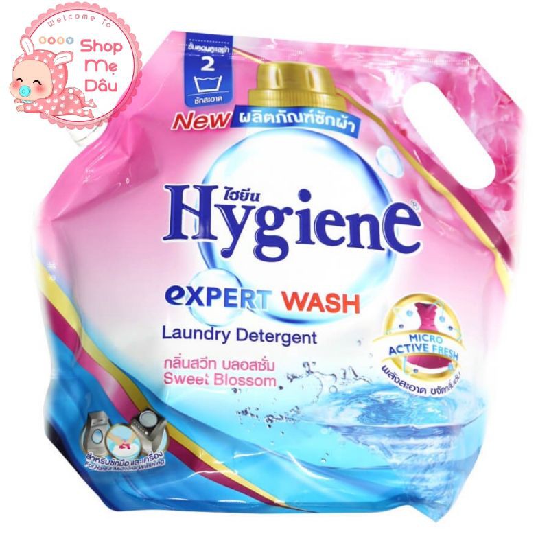 (CHÍNH HÃNG)Nước giặt xả đậm đặc Hygiene Thái Lan 1800ml