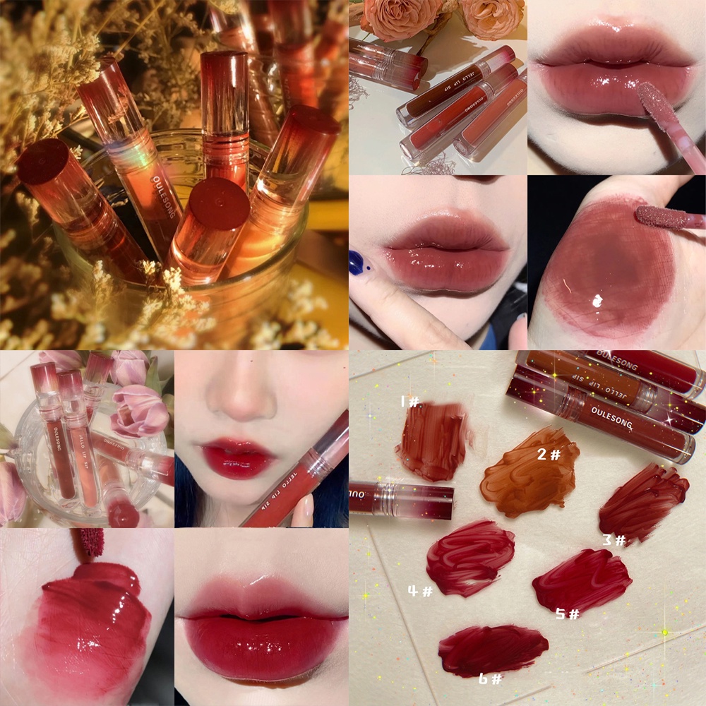 Son Bóng Oulesong Son Tint Căng Mọng Tự Nhiên