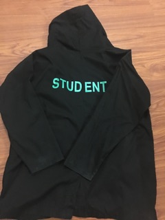 Kaki jacket "STUDENT"