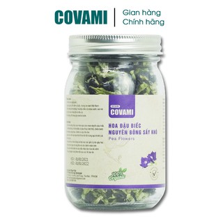 Hoa đậu biếc sấy khô 50gr COVAMI, làm thức uống detox, làm màu xôi, thanh nhiệt giải độc, hỗ trợ giảm cân