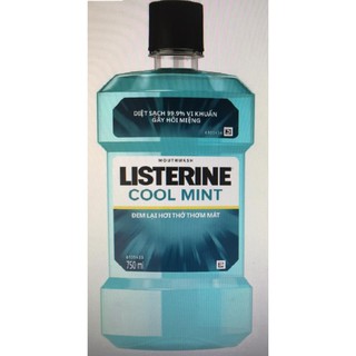 Nước súc miệng Listerine chai 750ml (hàng chính hãng) - FREESHIP 99k