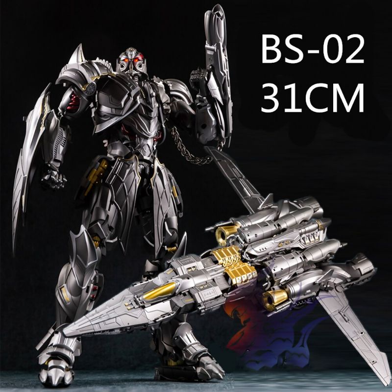 Mô hình Robot Megatron TLK - BMB BS-02, Người máy biến hình BS02 lắp ráp nhân vật BS 02 phim Optimus