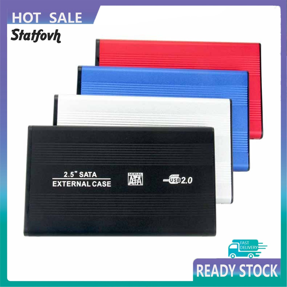 Hộp Đựng Ổ Cứng Ngoài Usb 2.0 2.5inch Sata Ssd Hdd
