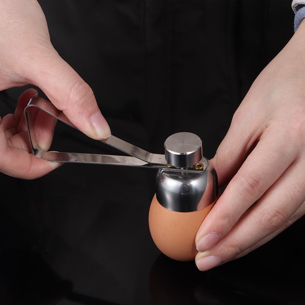 Kéo Inox Cắt Trứng Hai Đầu Tiện Dụng Cho Nhà Bếp