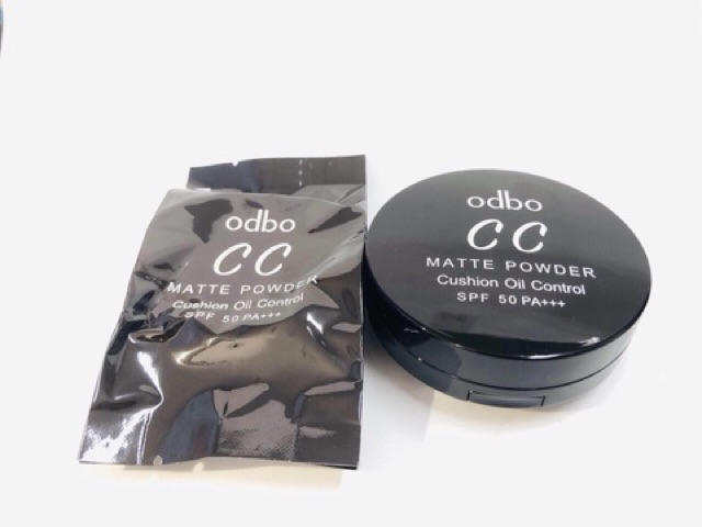 PHẤN NƯỚC ODBO CC CUSHION MATTE POWDER OIL TONE 21