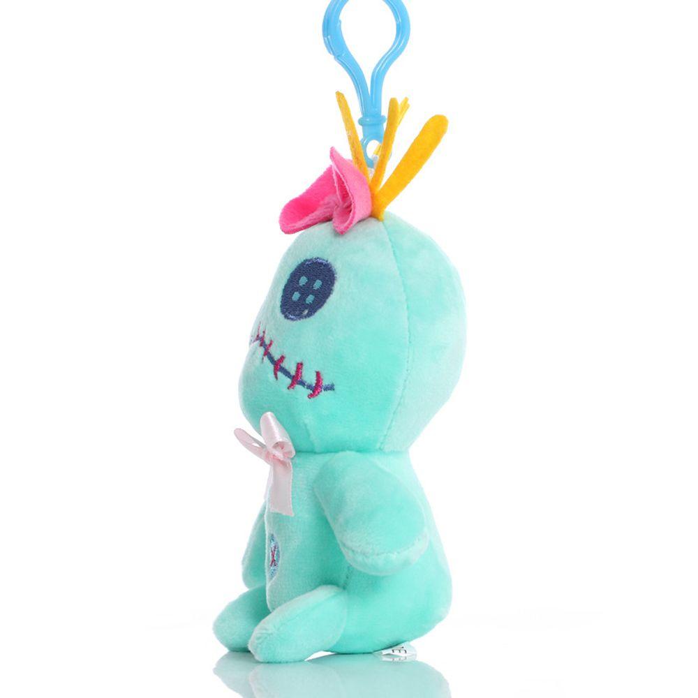 Móc Khóa Hình Búp Bê Stitch Nhồi Bông Dễ Thương Dùng Làm Quà Tặng