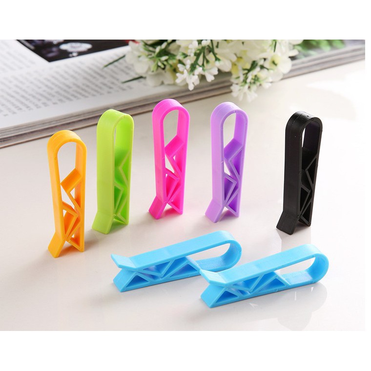 Combo 2 Kẹp cố định túi đựng rác nhiều màu R07