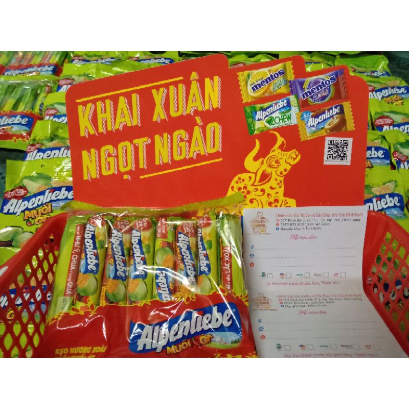 60 viên Kẹo MIX 12 VỊ Alpenliebe hoặc 5 THỎI - 50 VIÊN Kẹo xoài non muối ớt Alpenliebe SIÊU HOT | BigBuy360 - bigbuy360.vn