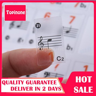 Sticker dán bàn phím đàn piano điện tử 88 phím