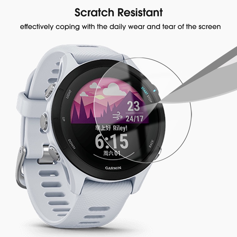 Kính Cường Lực Bảo Vệ Màn Hình Đồng Hồ Thông Minh Garmin Forerunner 255S/Smart