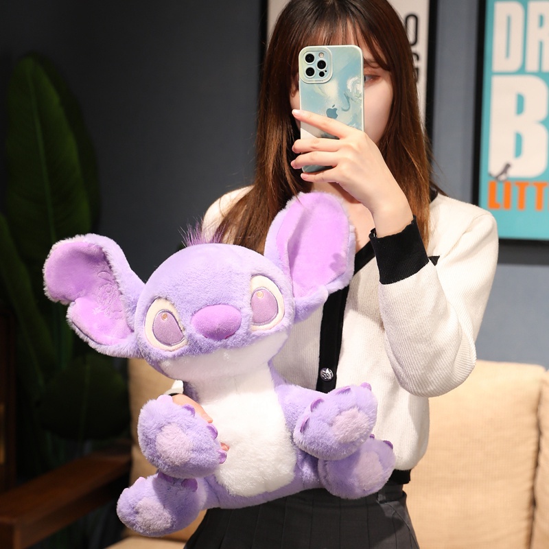 🌟🌠Gấu bông Stitch 🔮tím pastel dễ thương sang trọng nhiều kích thước 35cm