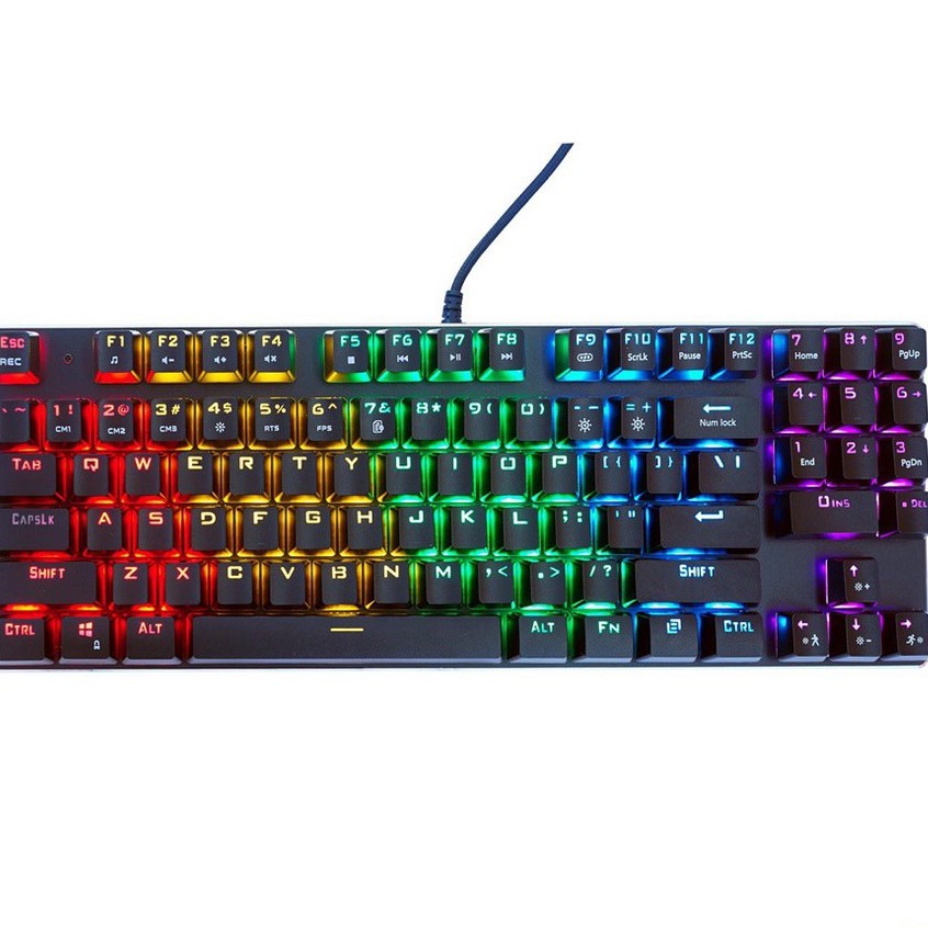 BÀN PHÍM CƠ ZERO METOO Z56 LED RAINBOW (TKL CÓ NUMBLOCK)