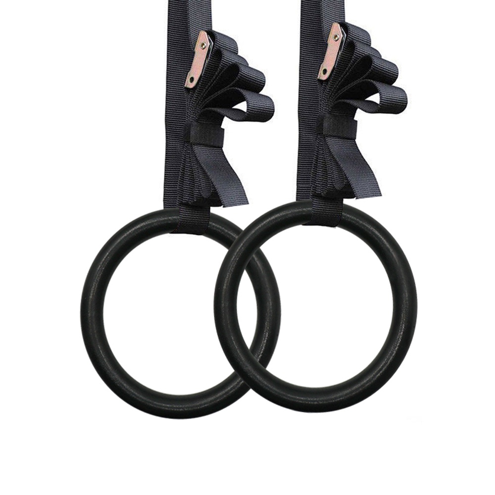Vòng Treo Gymnastic Rings Hỗ Trợ Tập Dip Với Xà Đơn, GYM Ring Ngoài Trời 1
