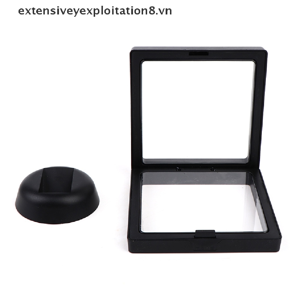 【extensive】 3D Floag Picture Frame Box Jewelry Display Stand Pendant Presentation Case 【vn】