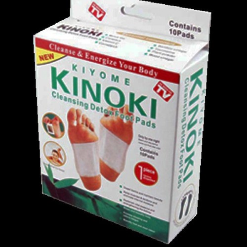 Hộp 10 miếng dán giải độc chân - KINOKI