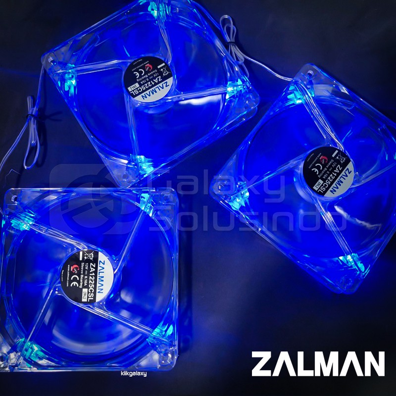 Vỏ Bọc Quạt Zalman Za1225csl 120mm Màu Xanh Dương | BigBuy360 - bigbuy360.vn