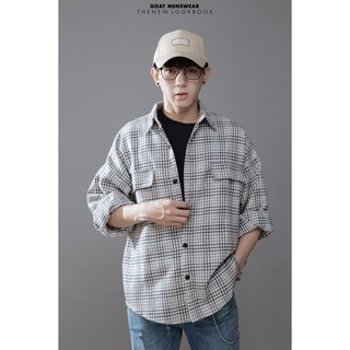 Áo Sơ Mi Nam Form Rộng Phong Cách GOAT MENSWEAR