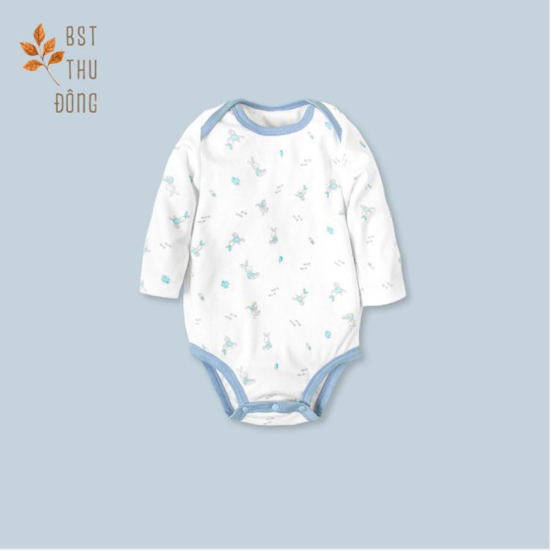 Bodysuit Mio cotton dày  thu đông cúc bấm