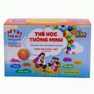 THẺ HỌC SONG NGỮ THÔNG MINH CHO BÉ