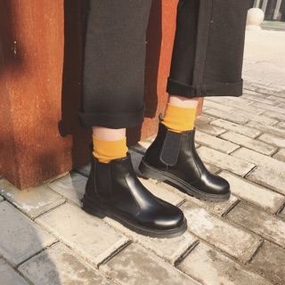 [HÀNG ORDER] Boot nữ cổ thấp Ulzzang ( kèm ảnh thật) về sẵn size 35