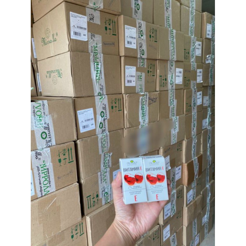 Vitamin E đỏ Nga - combo 3 hộp