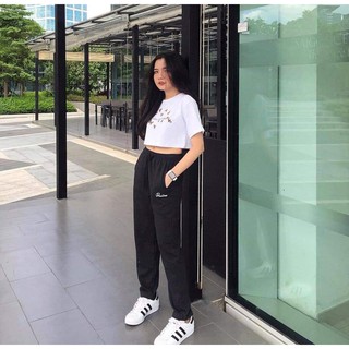 QUẦN JOGGER NỮ ỐNG SUÔNG