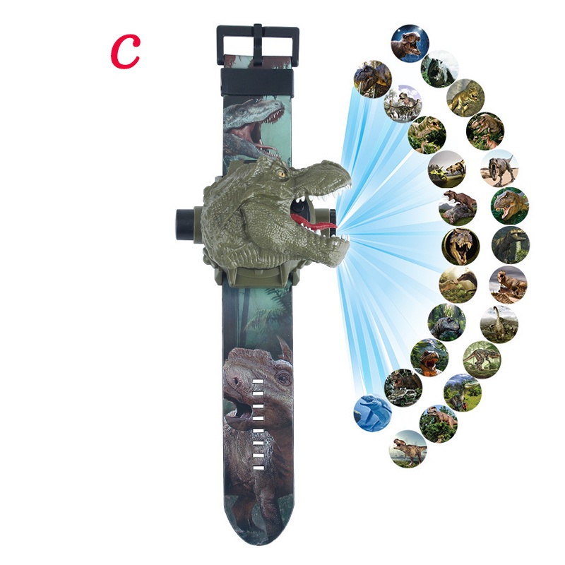 Đồng Hồ Đồ Chơi Khủng Long Bạo Chúa Dành Cho Bé Trai