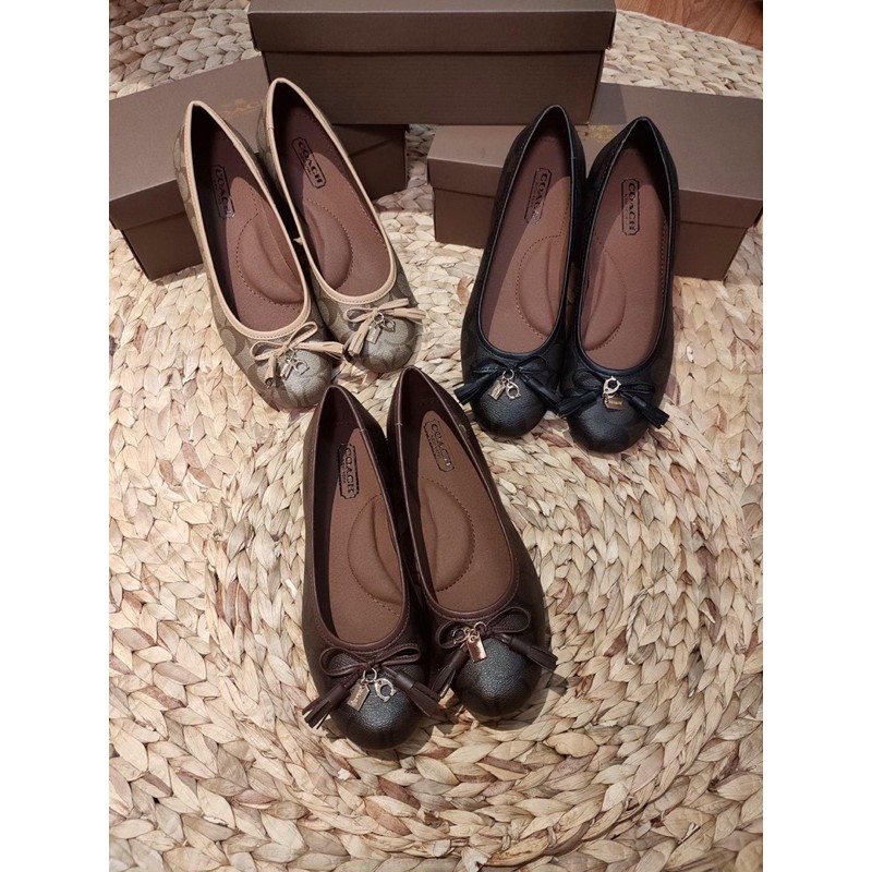 ‼️Rẻ nhất Shopee‼️Giày bệt Coach benni ballet