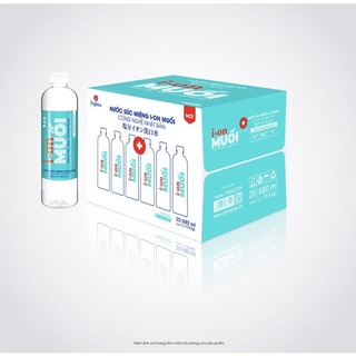 Nước muối Ion kiềm hương biển 680ml
