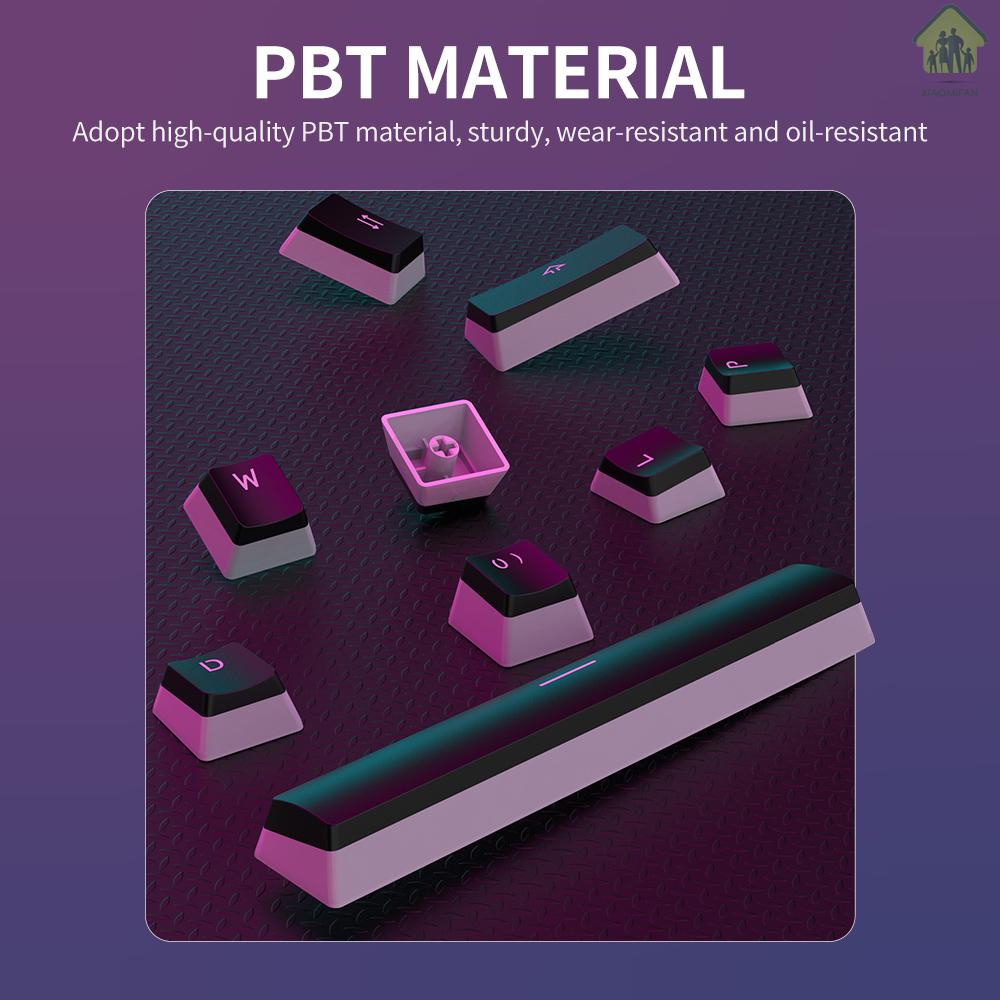 Bộ 108 Phím Pbt Màu Đen Nhám Cho Bàn Phím Cơ
