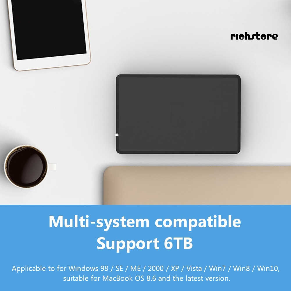 Hộp Đựng Ổ Cứng Ngoài Ssd Hdd 5gbps 2.5inch Sata Usb 3.0 | BigBuy360 - bigbuy360.vn