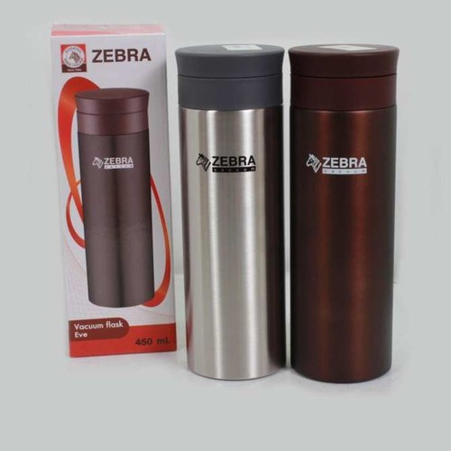 [Tặng Túi Bảo Vệ] Bình Lọc Trà Giữ Nhiệt Zebra Eva 450ml Inox 304 cao cấp