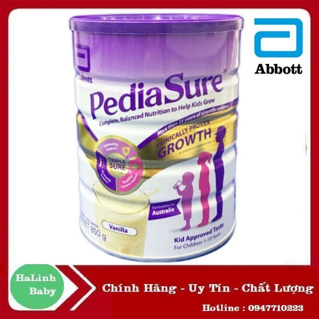 Sữa Pediasure Úc 850g [Date 2022]