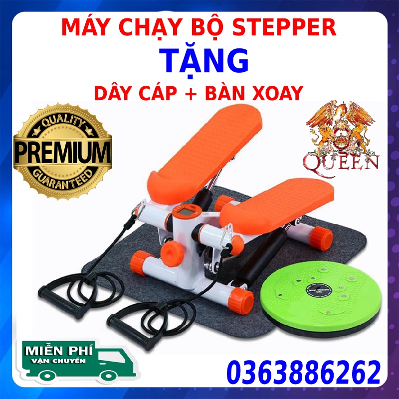 Máy chạy bộ xe đạp tập thể dục tại nhà sport x9 đa năng tặng má phanh dự phòng + đo nhịp tim + giá đỡ ipad + đồng hồ đo