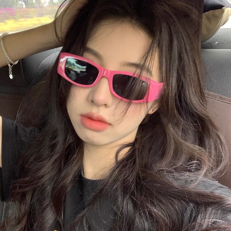 Kính Mát Gọng Vuông Nhỏ Thời Trang Cho Nữ