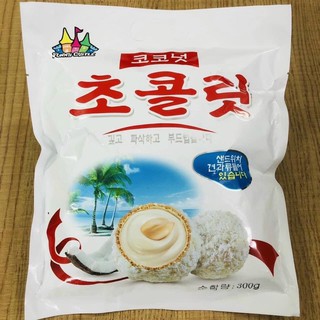 bánh hạnh nhân phủ dừa hàn quốc