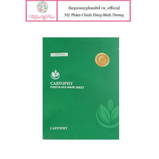 Mặt Nạ Caryophy Portulaca Mask Sheet 3in1 22g