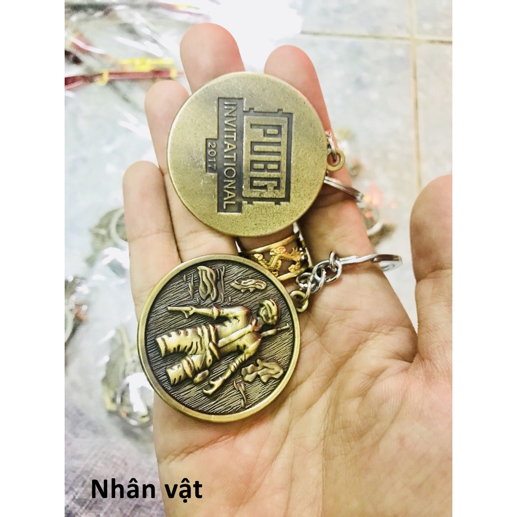 Móc Khóa Huy Hiệu Rank PUBG  N4289