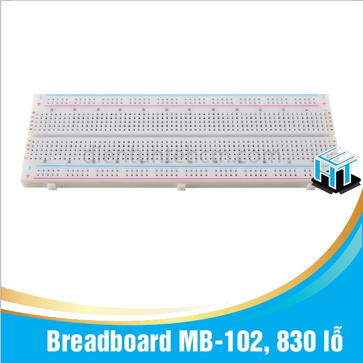 Breadboard MB-102, 830 lỗ ,loại 165*55*10mm