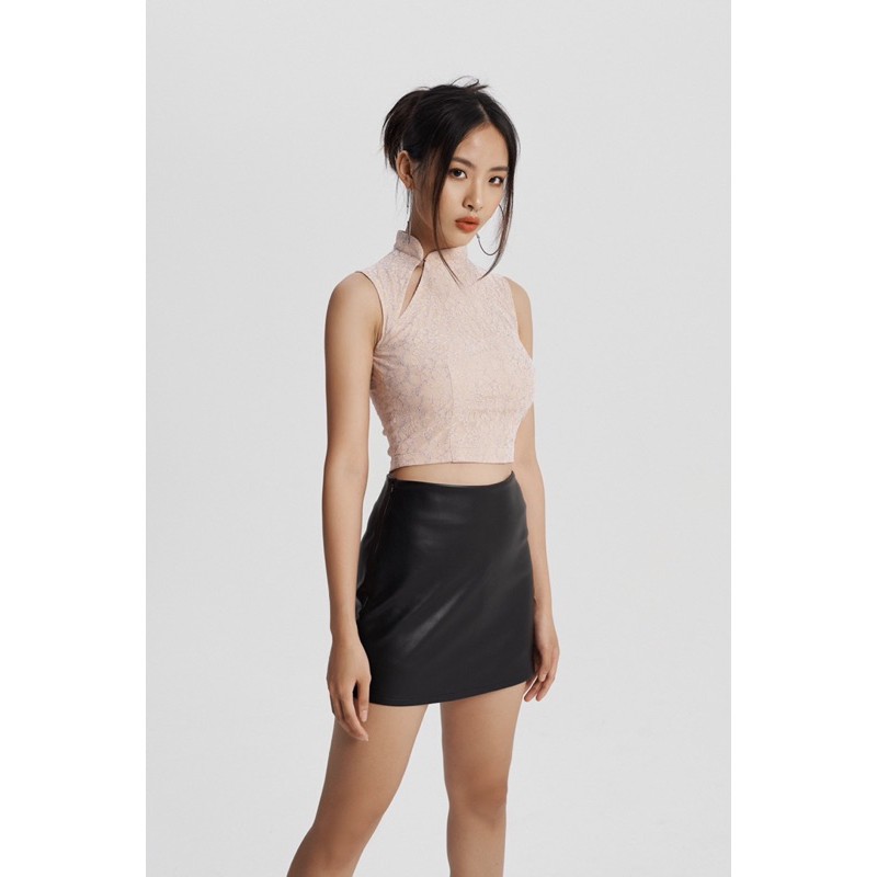 CHÂN VÁY DA - LEATHER SKIRT