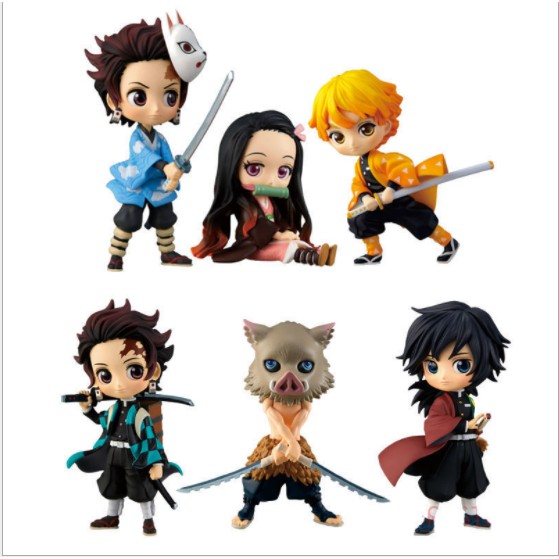Mô hình Kimetsu No Yaiba mini tư thế đứng - Tùy chọn - Full box